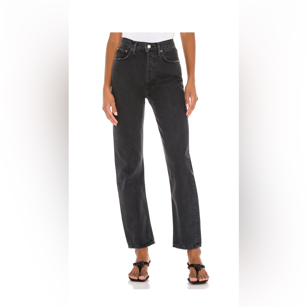 Agolde washed Black 90’s Jean